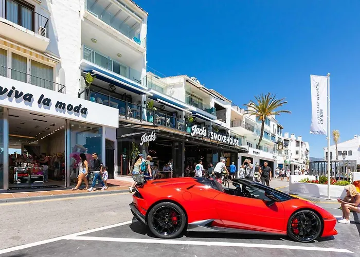 - Marina Banus, Puerto Banus, 2br Terrace, Parking & Pool * Marbella